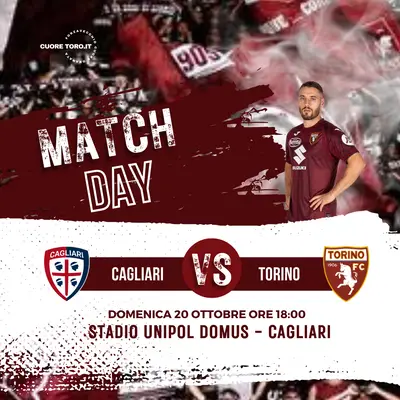 Match day Cagliari Torino
