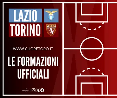 Lazio Torino - Formazioni ufficiali