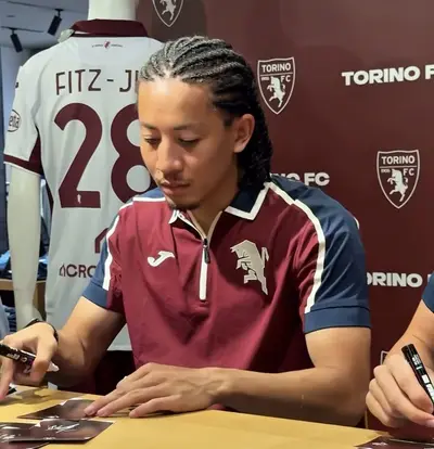 Cacciamani e Fitz-Jim al meet and greet