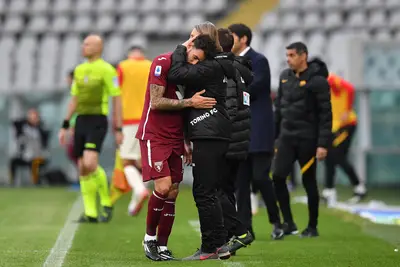 Davide Nicola e Tonny Sanabria