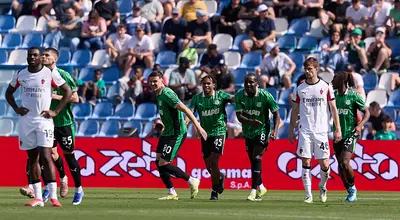 Sassuolo Milan - infortunio Idzes