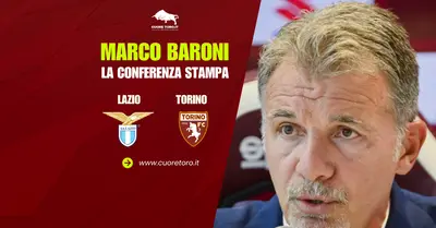 Lazio Torino, Marco Baroni in conferenza stampa