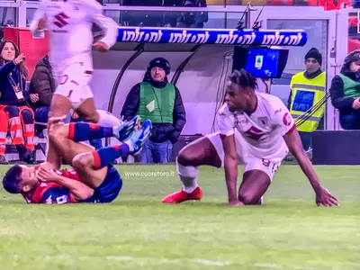 Duvan Zapata in Genoa-Torino