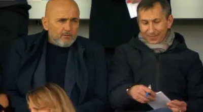 Luciano Spalletti e Carmine Nunziata