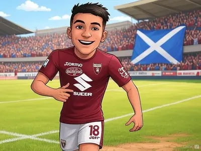 Ché Adams in versione Cartoon