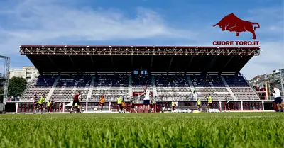 Stadio Filadelfia, allenamento Torino FC