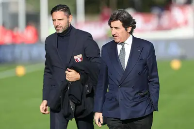 Davide Vagnati e Urbano Cairo
