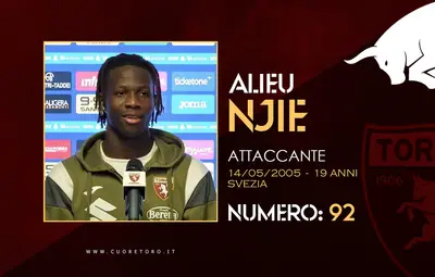 Rosa Torino Fc 2024-2025 - Alieu Njie
