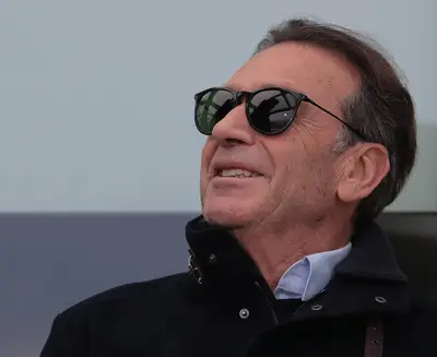 Massimo Cellino, presidente del Brescia