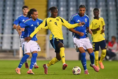 I due giovani del Torino Njie e Cacciamani si sfidano in Svezia Italia Under 21