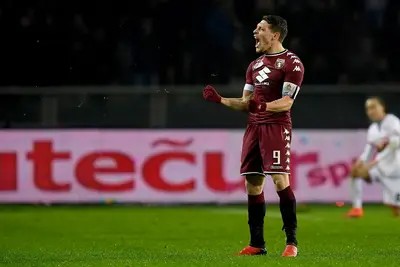 Andrea Belotti, gol in Torino Genoa