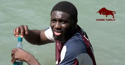 Ali Dembele a Pinzolo