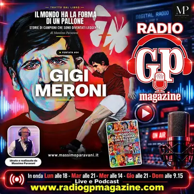 Locandina puntata Meroni Radio Gp Magazine
