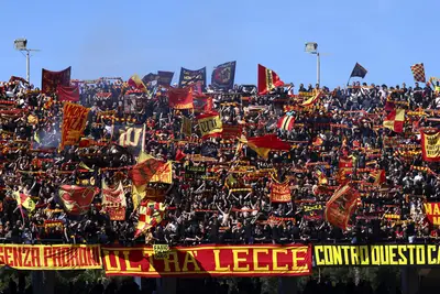 Stadio Via del Mare, i tifosi del Lecce