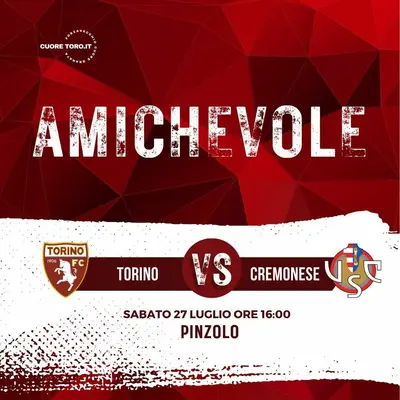 Torino Cremonese amichevole Pinzolo
