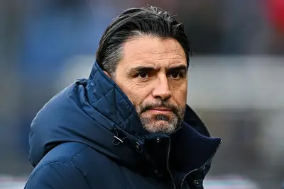 Davide Vagnati, sports manager of Torino, looks on prior to kick-off in the Serie A TIM match between Genoa CFC and Torino FC at Stadio Luigi Ferraris on January 13, 2024 in Genoa, Italy.
