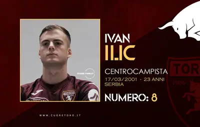 Rosa Torino Fc 2024-2025 - Ivan Ilic