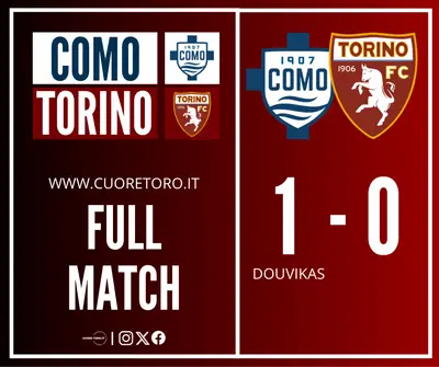 Risultato Como Torino 1-0