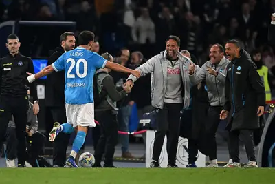 Elmas, gol dell'ex in Napoli Torino