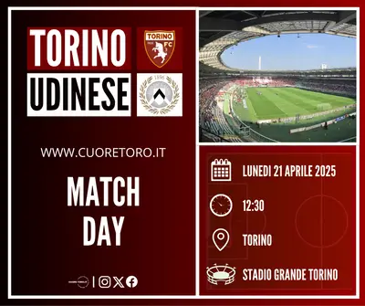 Match Day Torino Udinese