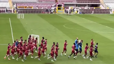 allenamento allo Stadio Grande Torino
