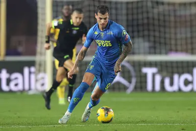 Pietro Pellegri, attaccante del Torino in prestito all'Empoli