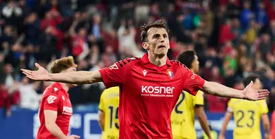 Ante Budimir, attaccante dell'Osasuna