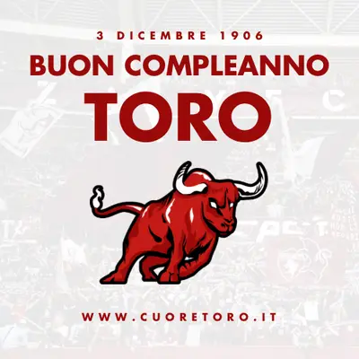 Buon Compleanno Toro