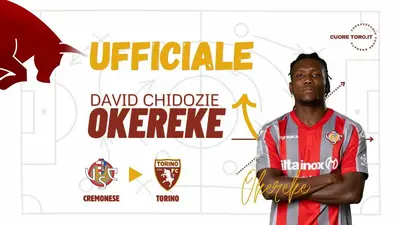 Okereke dalla Cremonese al Torino