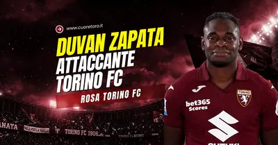 Duvan Zapata, attaccante del Torino Fc - News, scheda