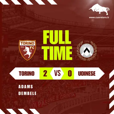 Torino Udinese 2-0