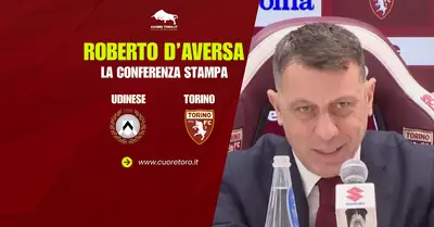 Udinese Torino, D'Aversa in conferenza stampa