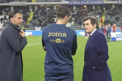 Urbano Cairo president of Torino FC looks on during the Serie A TIM match between Empoli FC and Torino FC - Serie A TIM at Stadio Carlo Castellani on April 6, 2024 in Empoli, Italy