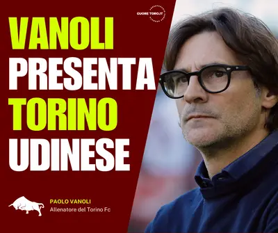 Paolo Vanoli, confereza stampa Torino Udinese