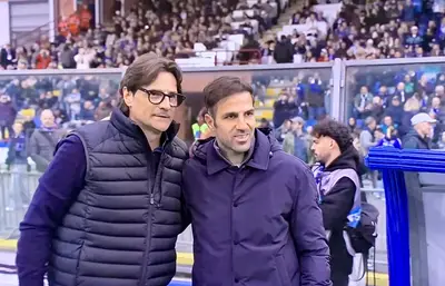 Paolo Vanoli e Cesc Fabregas