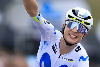 Marlen Reusser vince la Dwars door Vlaanderen ©Movistar Team/Sprint Cycling