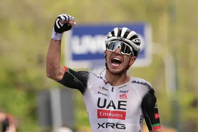Ivo Oliveira vince la seconda tappa del Giro d'Abruzzo 2025 © Giro d'Abruzzo via X