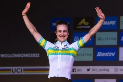 Grace Brown chiuderà la carriera a fine stagione ©Australian Cycling Team