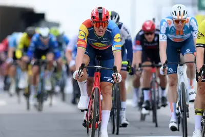 Mads Pedersen, secondo a Les Mureaux © Lidl-Trek