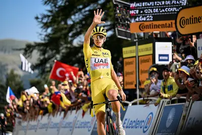 Quinta vittoria di tappa per Tadej Pogacar al Tour 2024 © Tour de France
