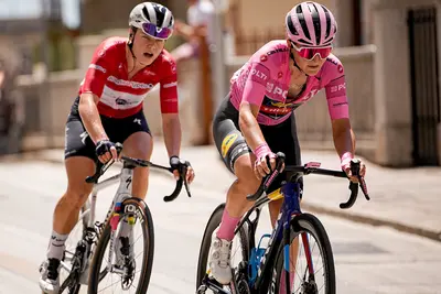 Elisa Longo Borghini e Lotte Kopecky, prima e seconda nel 2024 ©Giro d'Italia Women