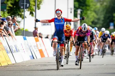 Martina Fidanza batte Barbara Guarischi a Gera © Pagina Facebook Lotto Thüringen Ladies Tour
