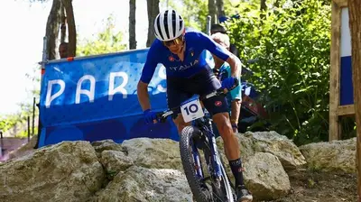 Luca Braidot qui alle Olimpiadi di Parigi 2024 © Federciclismo