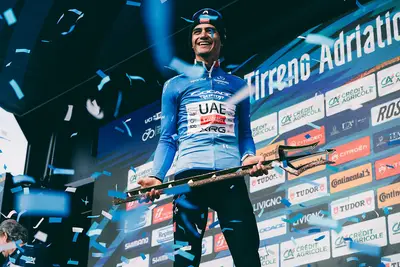 Isaac Del Toro, vincitore della Tirreno Adriatico 2026 © MirrorMedia