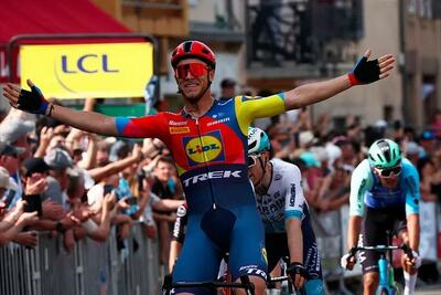 Jonathan Milan vince la seconda tappa del Critérium du Dauphiné 2025 © CyclingNews / GettyImages