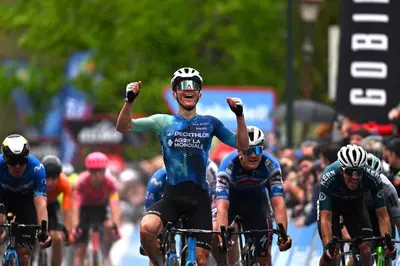 Paul Lapeira, vincitore della seconda tappa dell'Itzulia © Twitter Decathlon AG2R La Mondiale Team