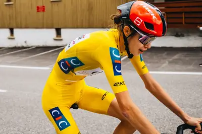 Isabella Holmgren ©Tour de l'Avenir Femmes (Foto Lewis Catel)