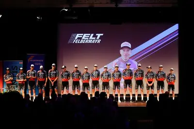 I corridori della Felt Felbermayr alla presentazione di inizio stagione © Team Felt Felbermayr