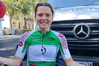 Michaela Drummond è la nuova leader del Tour de l'Ardèche ©Equipo Farto