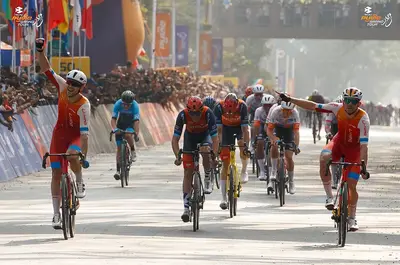 Partenza col botto per la Li Ning Star, che a gennaio ha vinto ben sei corse © Pune Grand Tour